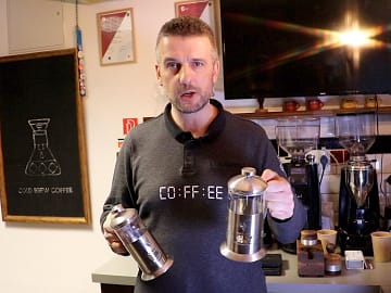 Kávé French Pressen
