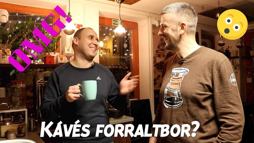Kávés forraltbor